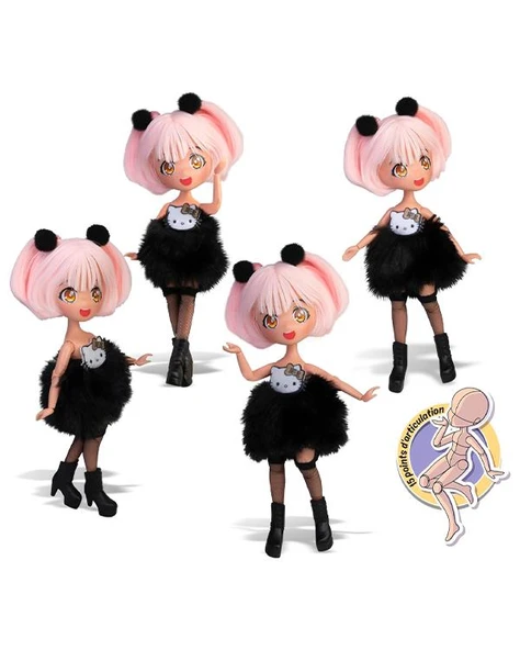 Hello Kitty Manga Bebek Golden Diva 40942 - Resim 3
