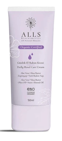 Alls Biocosmetics Organik Günlük El Bakım Kremi 50 ml ürün görseli 1