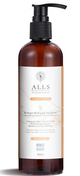 Alls Biocosmetics Organik Besleyici Prebiyotik Saç Kremi 350 ml ürün görseli 1
