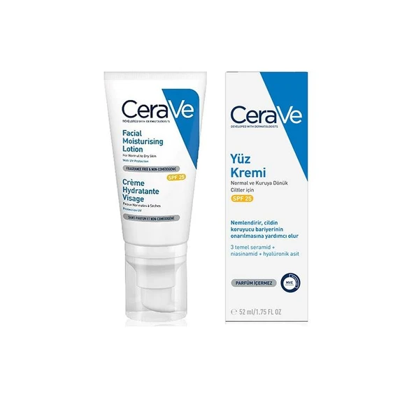 Cerave Nemlendirici Yüz Kremi 52 ml ürün görseli 1