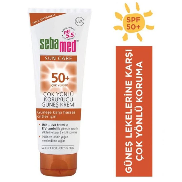 Sebamed Güneş Kremi SPF 50+ 75 ML - Diş Beyazlatıcı Köpük Hediye ürün görseli 1