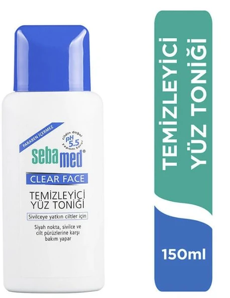 Sebamed Clear Face Temizleyici Yüz Toniği 150 ml ürün görseli 1