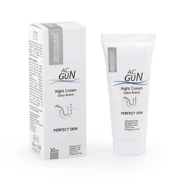 Dermoskin Acgun Gece Bakım Kremi 30 ml ürün görseli 1