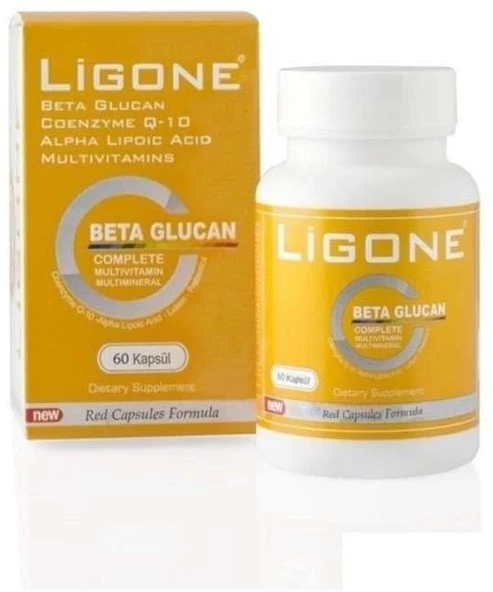 Ligone Beta Glucan Probiotic Multivitamin 60 Kapsül ürün görseli 1