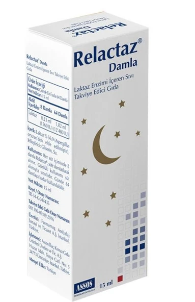 Relactaz Damla 15 ml ürün görseli 1