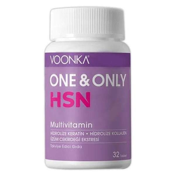 Voonka One And Only HSN Multi̇vi̇tami̇n 32 Tablet ürün görseli 1