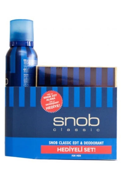 Classic Edt Erkek Parfümü 100 ml + Erkek Deodorant 150 ml ürün görseli 1