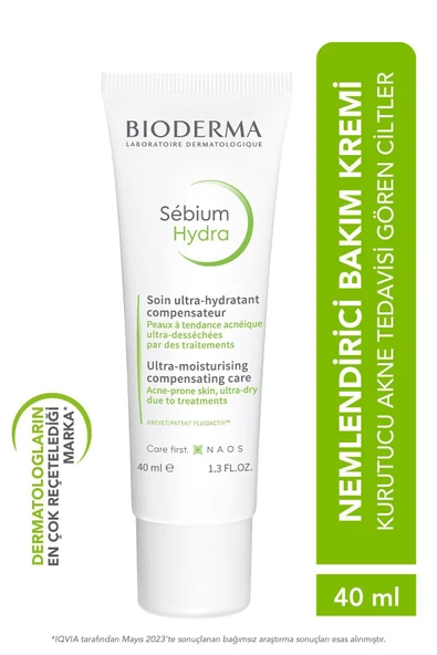 SEBIUM HYDRA INTENSIVE DRYER WITH CERAMITE SKIN RENEWAL CARE CREAM 40 ML GKHAİR1360 ürün görseli 1