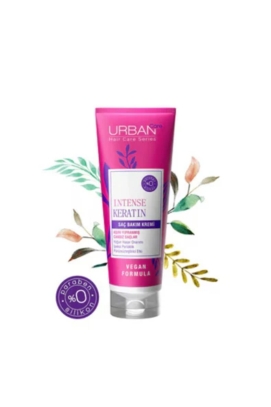 Vegan Onarıcı Saç Kremi - Intense and Keratin250 ml ürün görseli 1