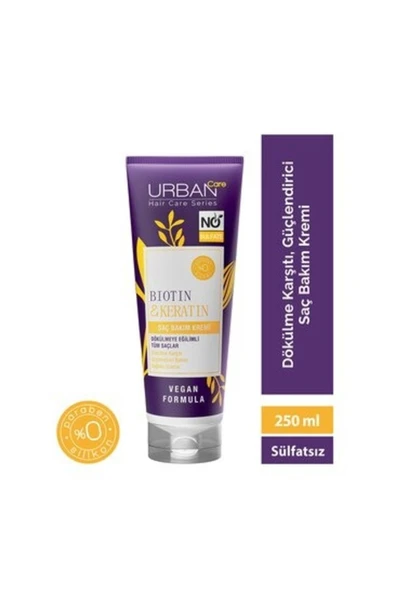 Sülfatsız Vegan Güçlendirici Saç Kremi 250 ml ürün görseli 1