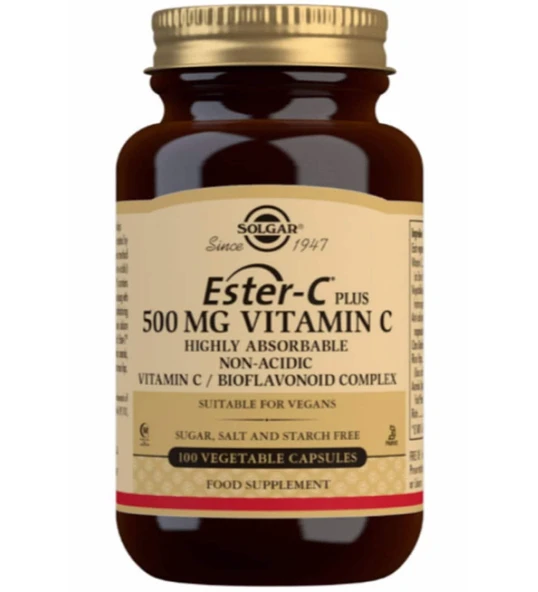 Solgar Ester-C Plus 500 mg 100 Kapsül ürün görseli 1