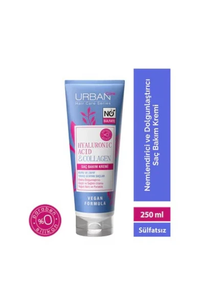 Sülfatsız Saç Kremi Hyalüronik Asit ve Kolajen 250 ml ürün görseli 1