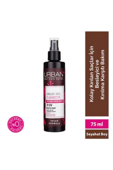 Argan Oil & Keratin Sıvı Saç Kremi 75 ml ürün görseli 1