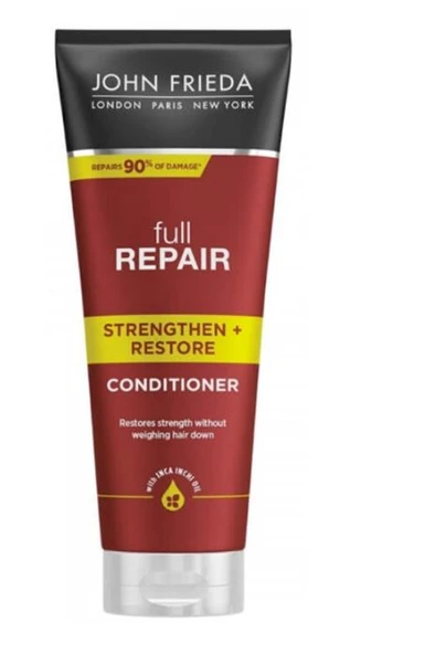 John Frieda Full Repair İşlem Görmüş Saçlar İçin Saç Kremi 250 ml ürün görseli 1