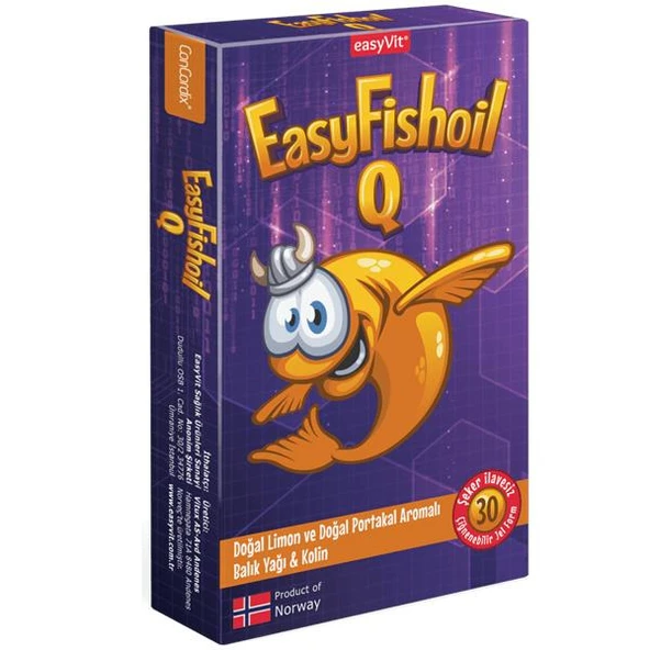 Easy Q Kids Çiğnenebilir 30 Tablet ürün görseli 1
