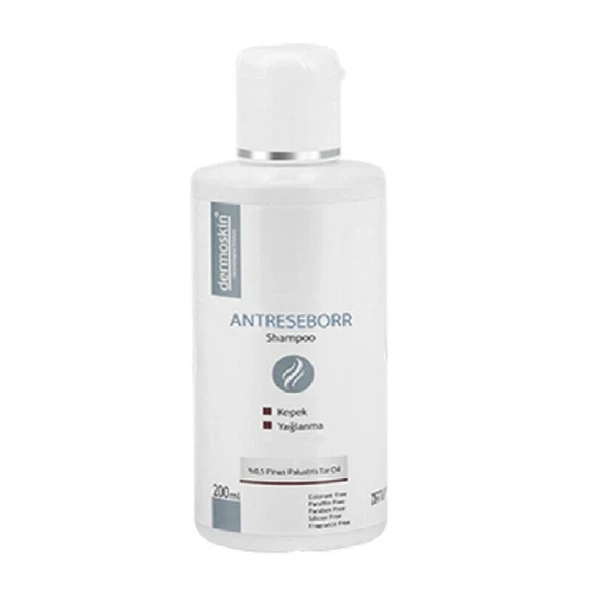 Dermoskin Antiseborrheıc Shampoo 200 ML Kepek Şampuanı - Diş Beyazlatıcı Köpük Hediye ürün görseli 1