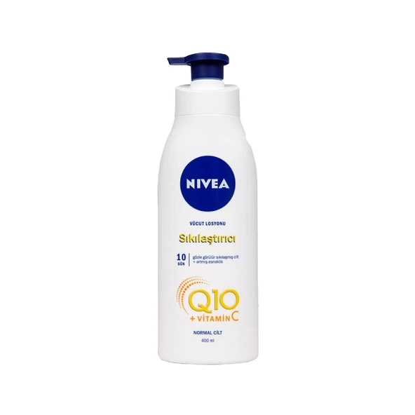 Nivea Q10 Sıkılaştırıcı Vücut Losyonu, 400 ml - Diş Beyazlatıcı Köpük Hediye ürün görseli 1