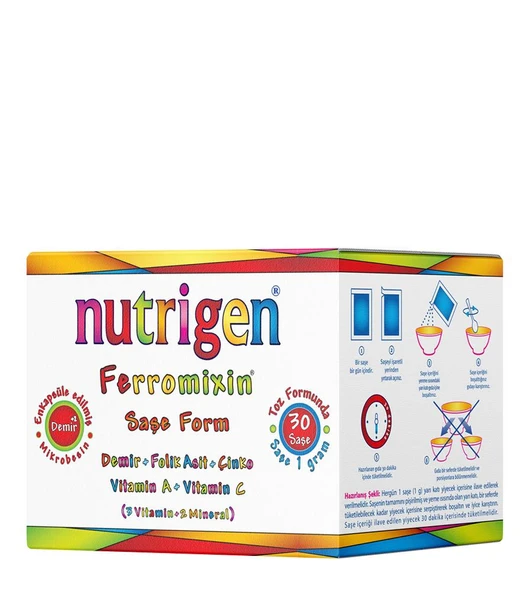Nutrigen Ferromixin Saşe Form 30 Şase ürün görseli 1
