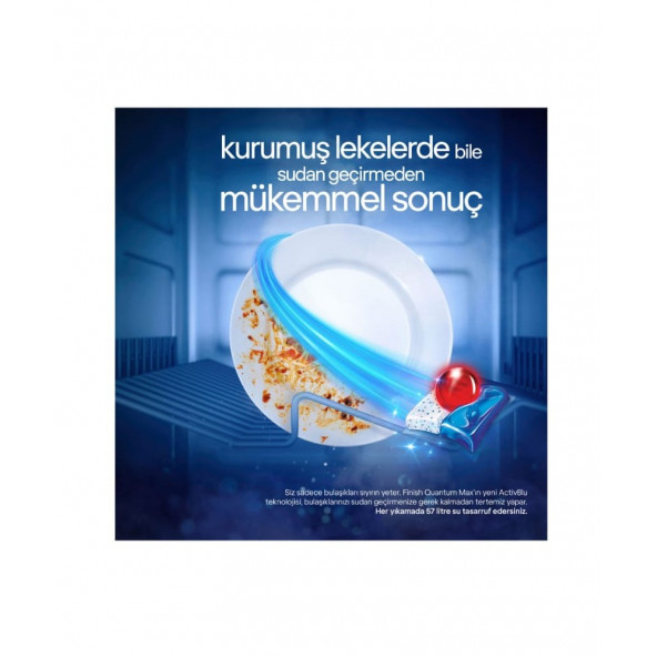 Finish Quantum Max 22 Kapsül Bulaşık Makinesi Deterjanı - Resim 4