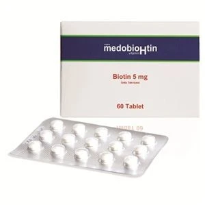 Dermoskin Medobiohtin Tablet 5 Mg 60 Tablet ürün görseli 1