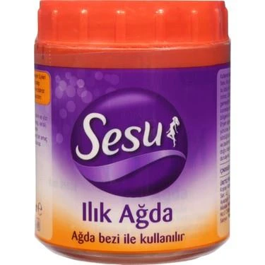 Sesu Ağda Ilık Turuncu 250gr - Diş Beyazlatıcı Köpük Hediye ürün görseli 1