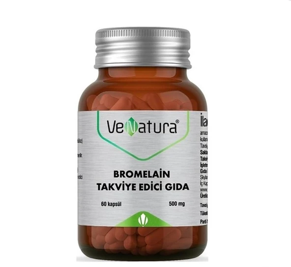 Venatura Bromelain 60 Kapsül ürün görseli 1