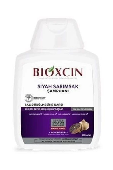 Siyah Sarımsak Şampuanı Kutusuz 300 ml ürün görseli 1