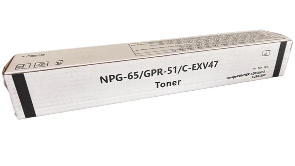 Canon EXV-47 Smart Siyah Toner IR -C  -250i  -255i  -350i  -355i ürün görseli 1