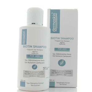 Dermoskin Biotin Shampoo For Men 200ml ürün görseli 1