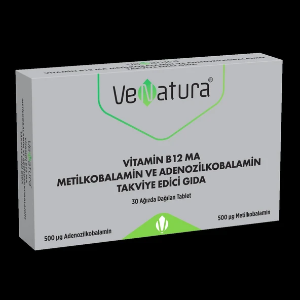 VeNatura Vitamin B12 MA 30 Tablet ürün görseli 1