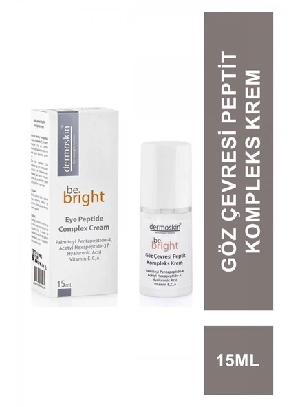 Dermoskin Be Bright Göz Çevresi Peptit Kompleks Krem 15 ml ürün görseli 1
