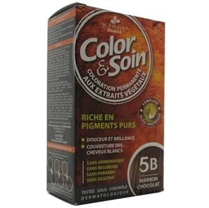 Color and Soin tamamen Bitkisel Organik Saç Boyası 5B Çikolata Kahvesi ürün görseli 1