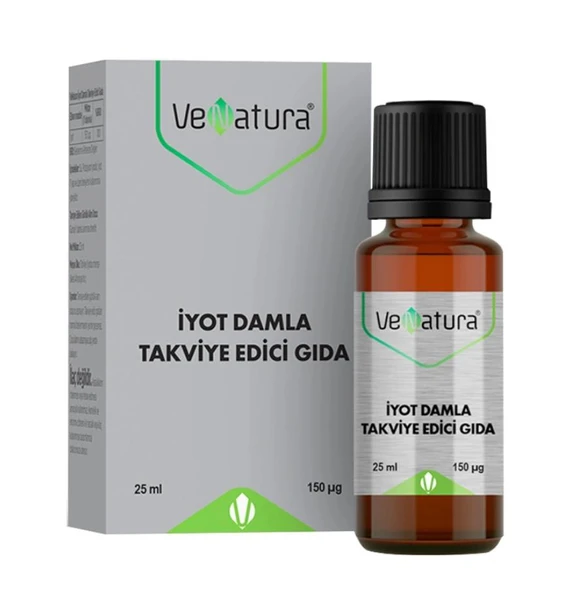 Venatura İyot Damla Takviye Edici Gıda 25 ml ürün görseli 1