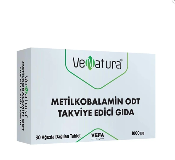 Venatura Metilkobalamin ODT 30 Tablet ürün görseli 1