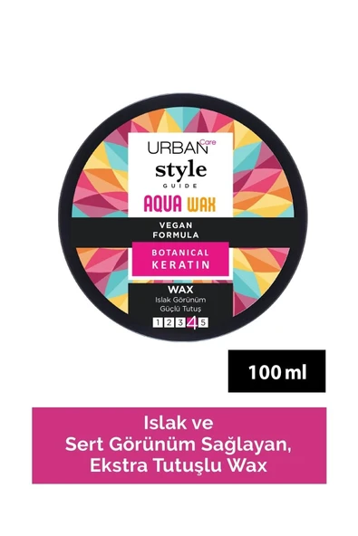 Style Guide Islak Görünüm Sağlayan Wax - Güçlü Tutuş - Vegan - 100 ml ürün görseli 1