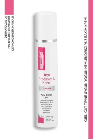 Dermoskin Çok Kuru ve Kaşıntıya Eğilimli Ciltlerde Su Kaybını Önleyici ve Yogun Nemlendirici Krem 50 ml ürün görseli 1