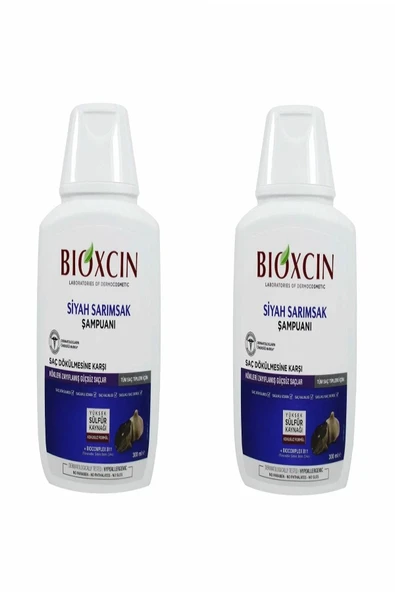 Siyah Sarımsak Saç Dökülmesine Karşı Şampuan 300 ml X 2 Adet Kzmprt ürün görseli 1