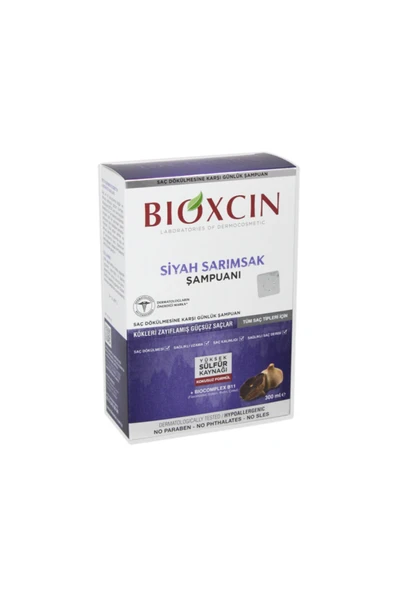 Siyah Sarimsakli Sac Dökülmesine Karsi Şampuan 300 ml ürün görseli 1