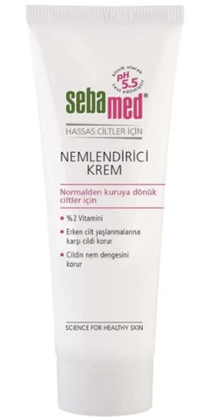 Sebamed Nemlendirici Krem Tüp 50 ml- Diş Beyazlatıcı Köpük Hediye ürün görseli 1
