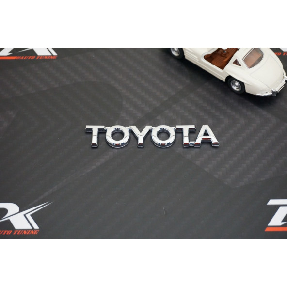 Toyota Bagaj 3M 3D Krom ABS Logo Amblem - Resim 2