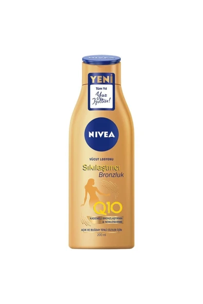 Q10 Sıkılaştırıcı & Bronzlaştırıcı Vücut Losyonu 200 ml ürün görseli 1