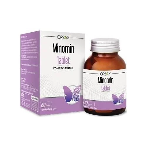 Orzax Minomin 60 Tablet ürün görseli 1