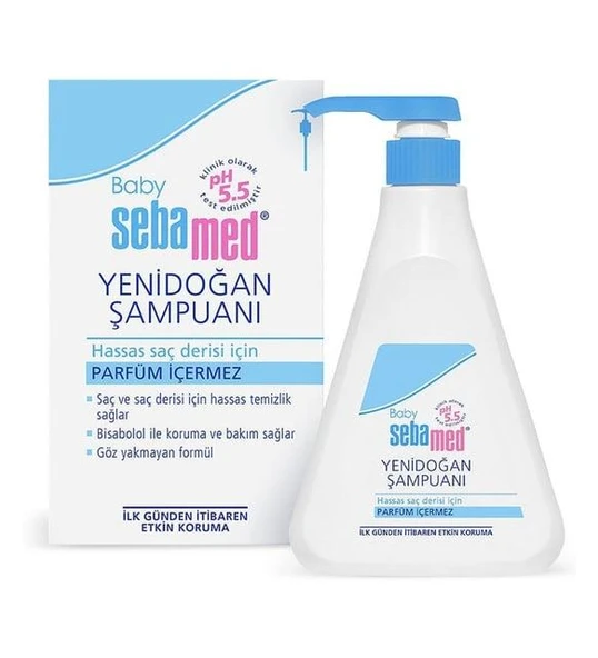Sebamed Baby Yenidoğan Şampuanı 250 ML - Diş Beyazlatıcı Köpük Hediye ürün görseli 1