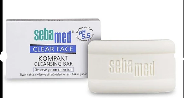 Sebamed Clear Face Yüz Temizleme Barı 100 gr ürün görseli 1