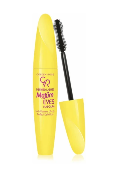 Golden Rose Siyah Rimel - Defined Lashes Maxim Eyes Mascara ürün görseli 1