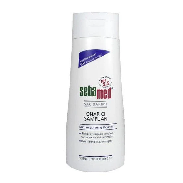 Sebamed Repair Şampuan 200 ML Onarıcı Bakım Şampuanı - Diş Beyazlatıcı Köpük Hediye ürün görseli 1