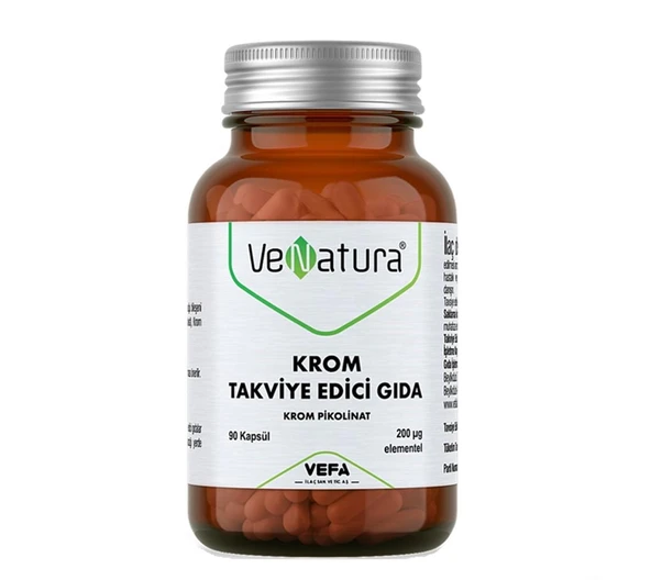 Venatura Krom Takviye Edici Gıda 90 Kapsül ürün görseli 1