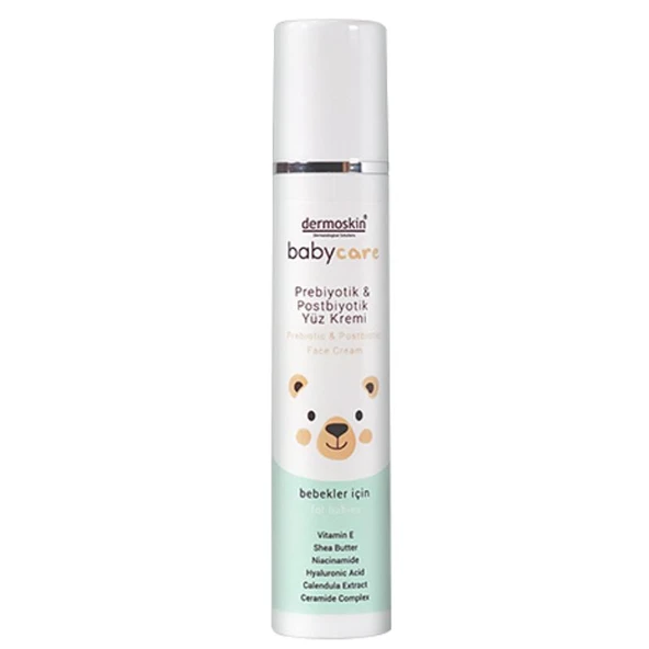 Dermoskin BabyCare Prebiyotik ve Postbiyotik Yüz Kremi 50 ml ürün görseli 1