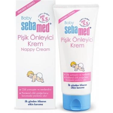Sebamed Önleyici Pişik Kremi 50 ML - Diş Beyazlatıcı Köpük Hediye ürün görseli 1