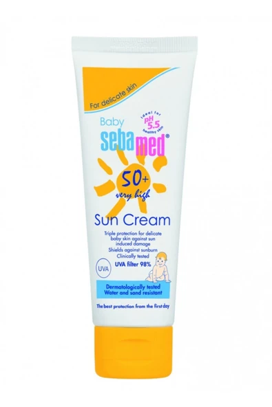 Bebek Güneş Kremi 50 Faktör ve üstü  75 ml ürün görseli 1